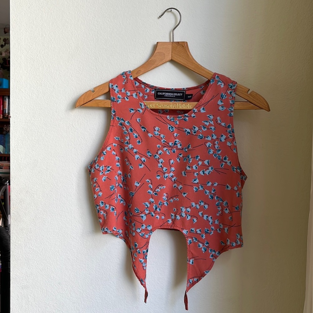 Top with pretty prints